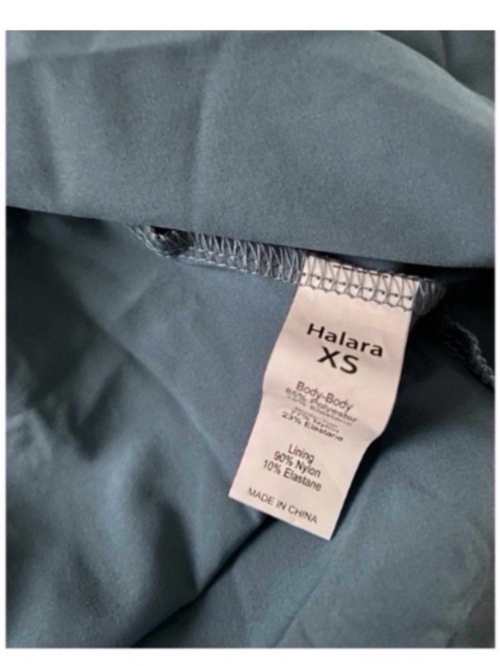 HALARA Teal High Low Athletic Dress - Picture 9 of 9